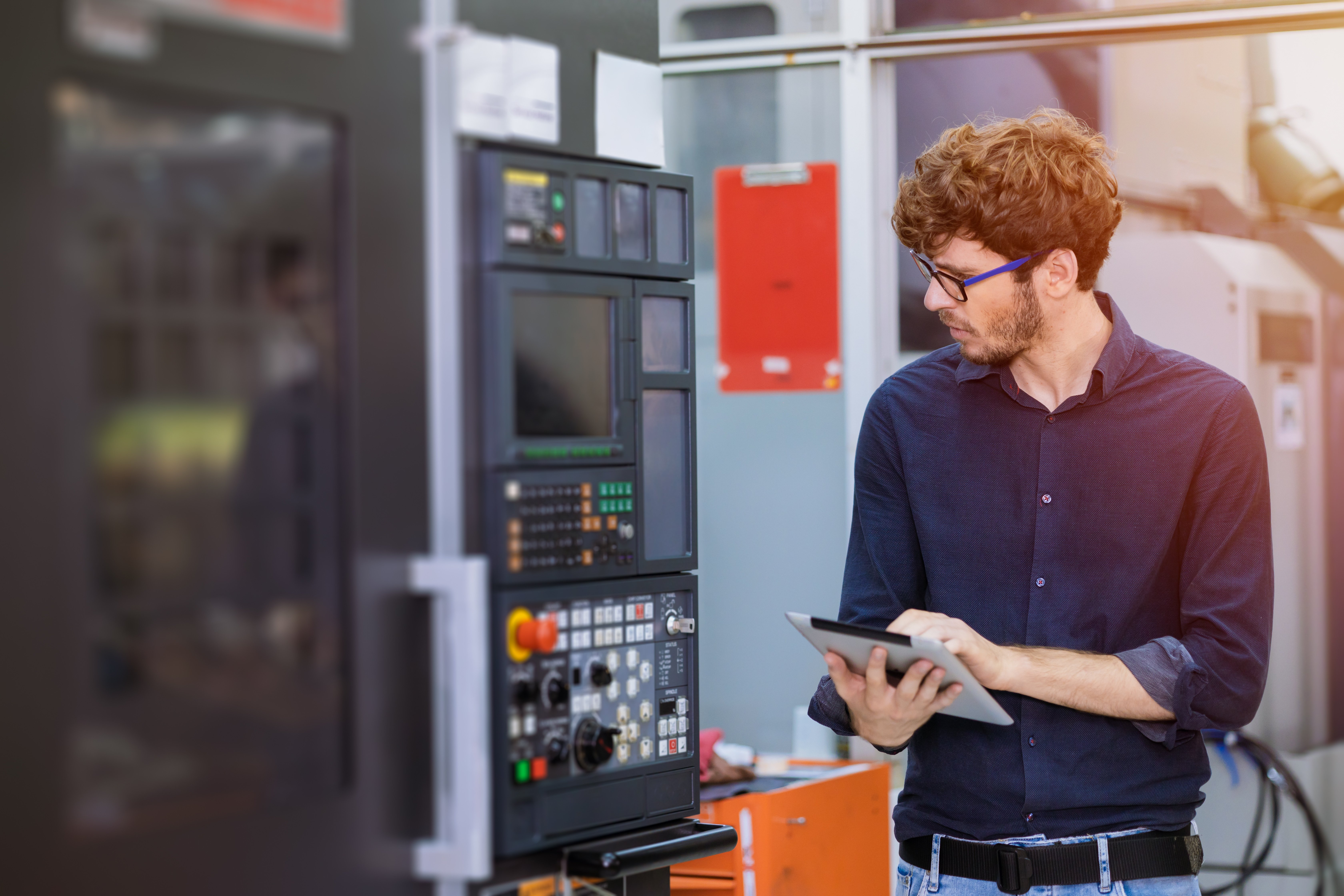 engineer cnc machine